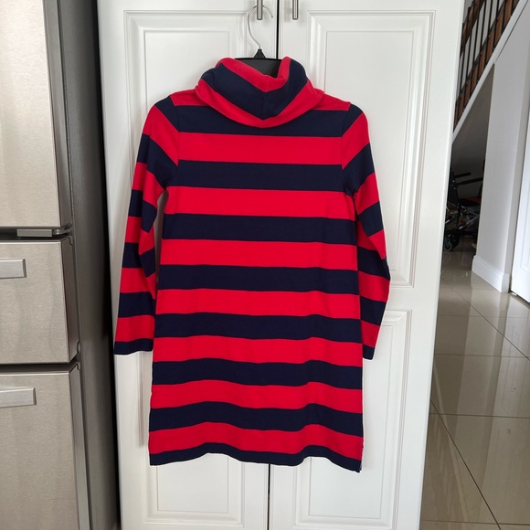 (NWT) Vineyard Vines navy blue and red Striped Dress size L (14) - Picture 2 of 7
